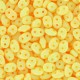 SuperDuo Beads 2.5x5mm Saturated Neon Sunshine
